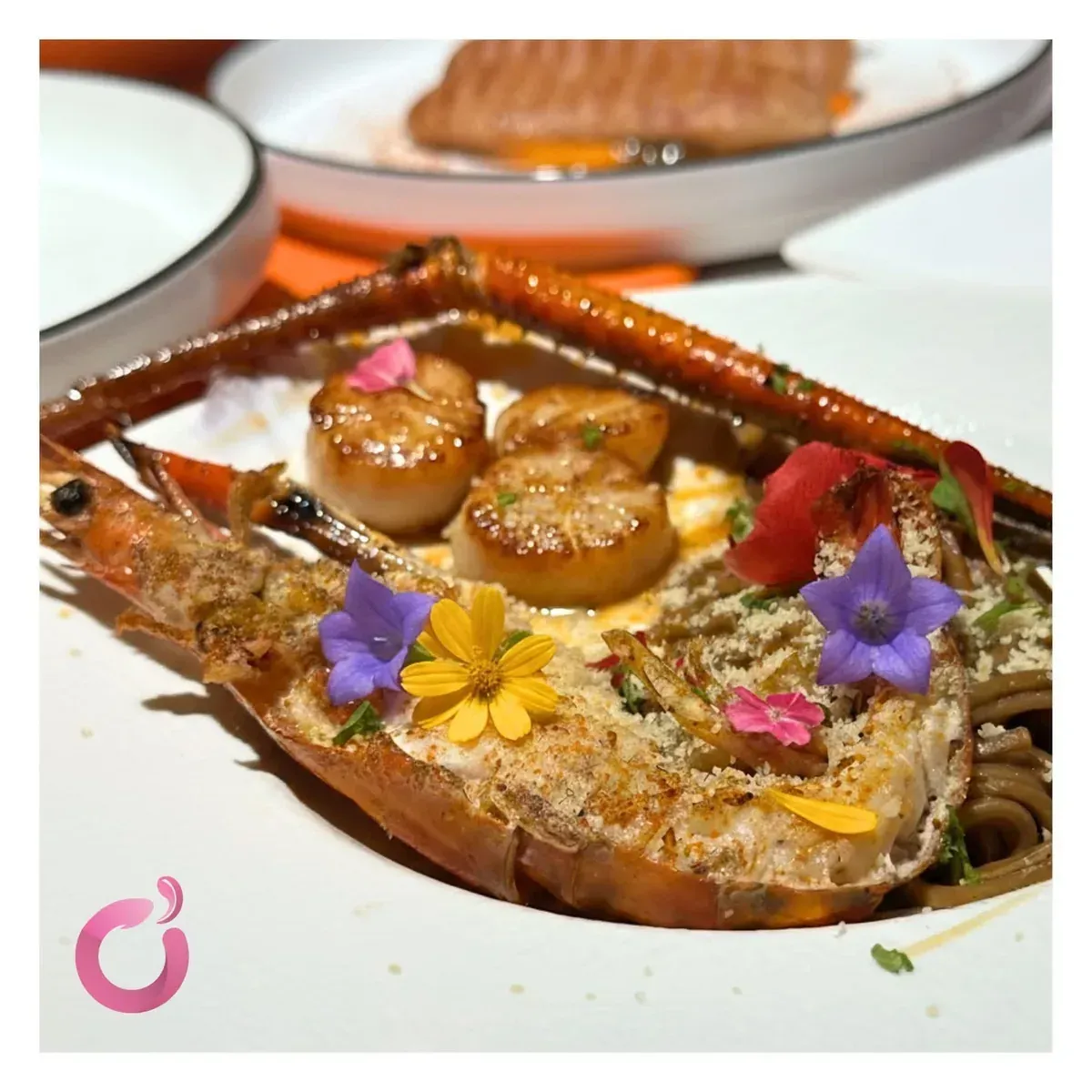 Món Pasta tôm hùm & sò điệp tại Ơ Bistro