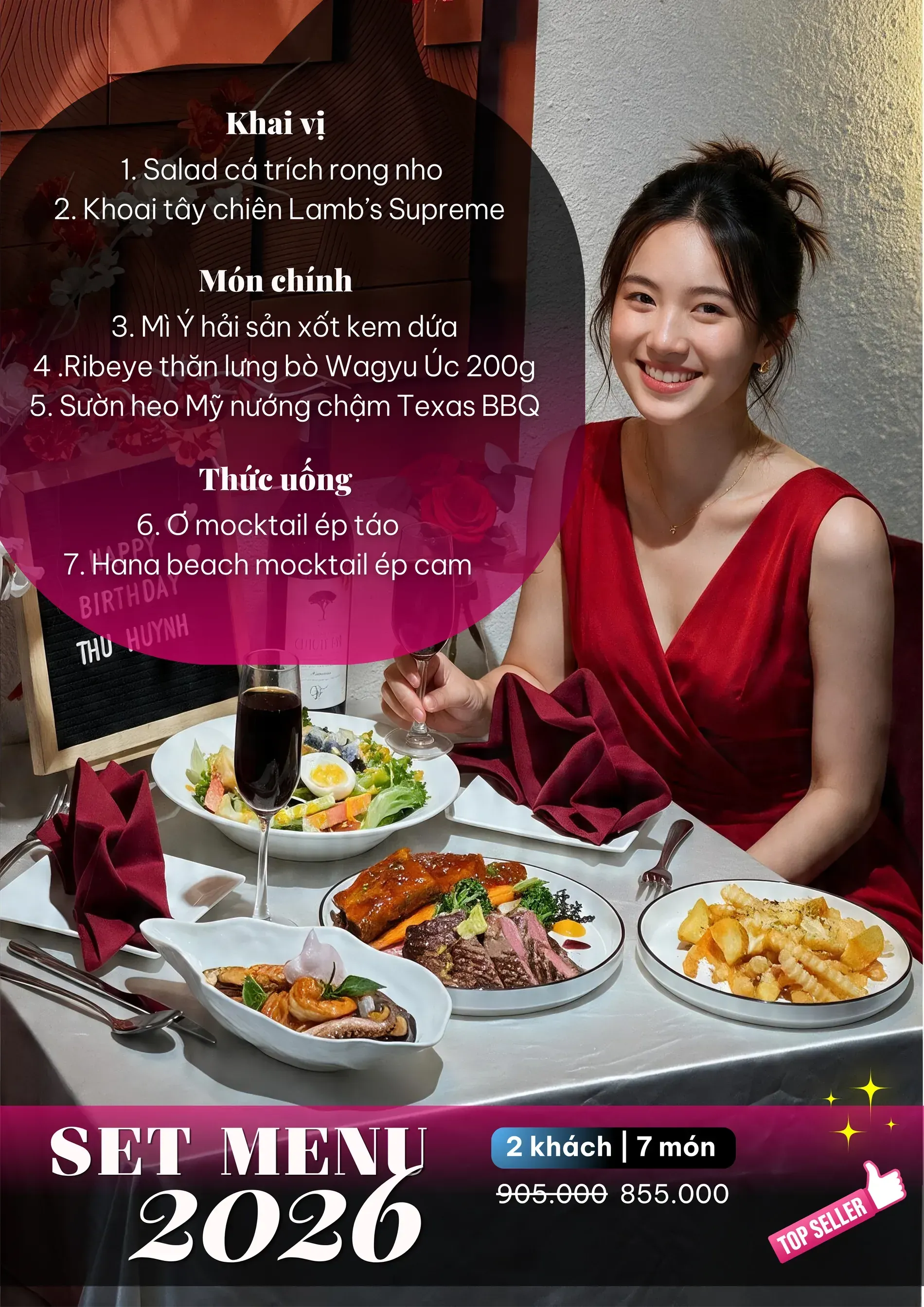 Menu Ơ Bistro Thủ Đức — trang 2