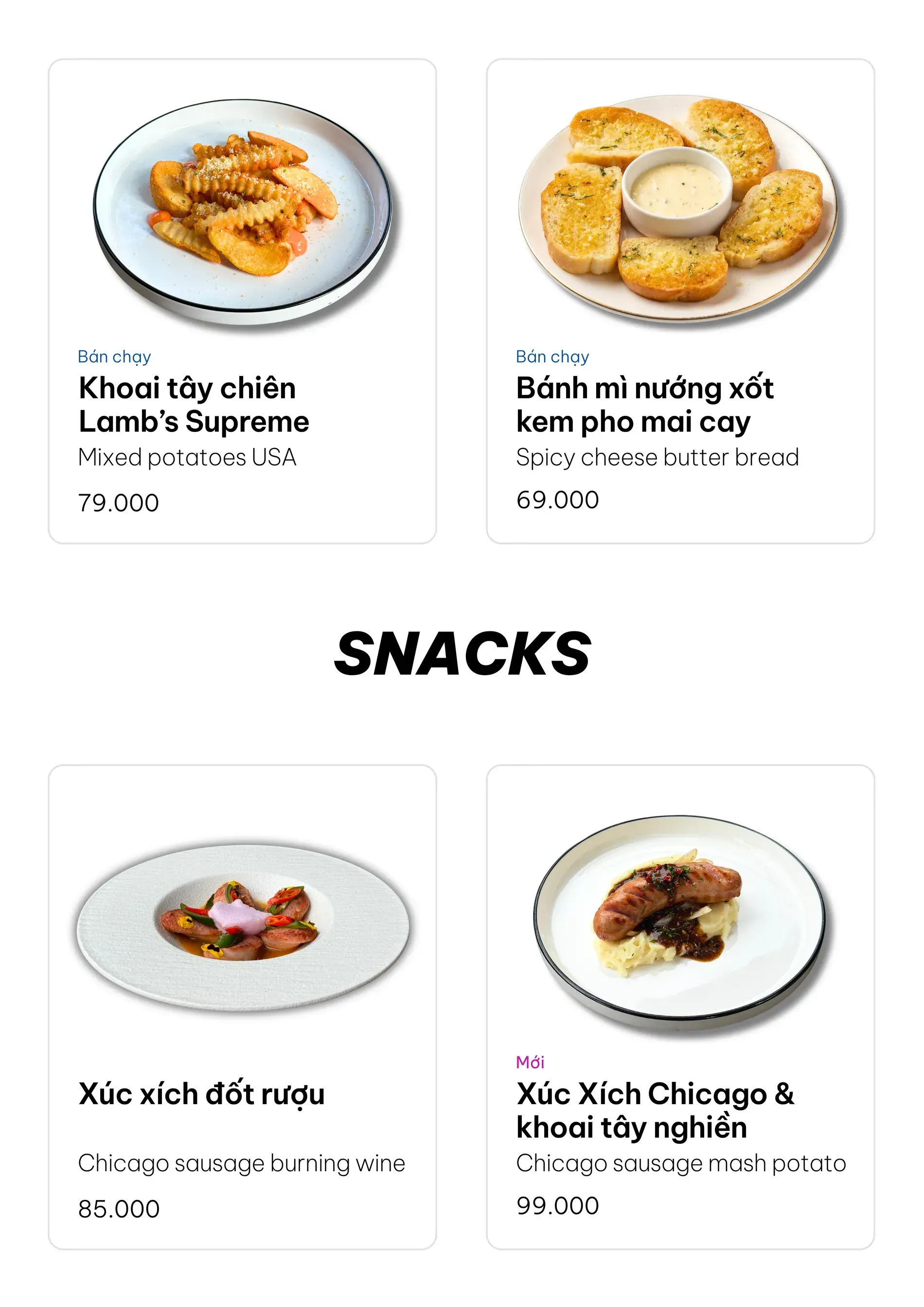 Menu Ơ Bistro Thủ Đức — trang 5