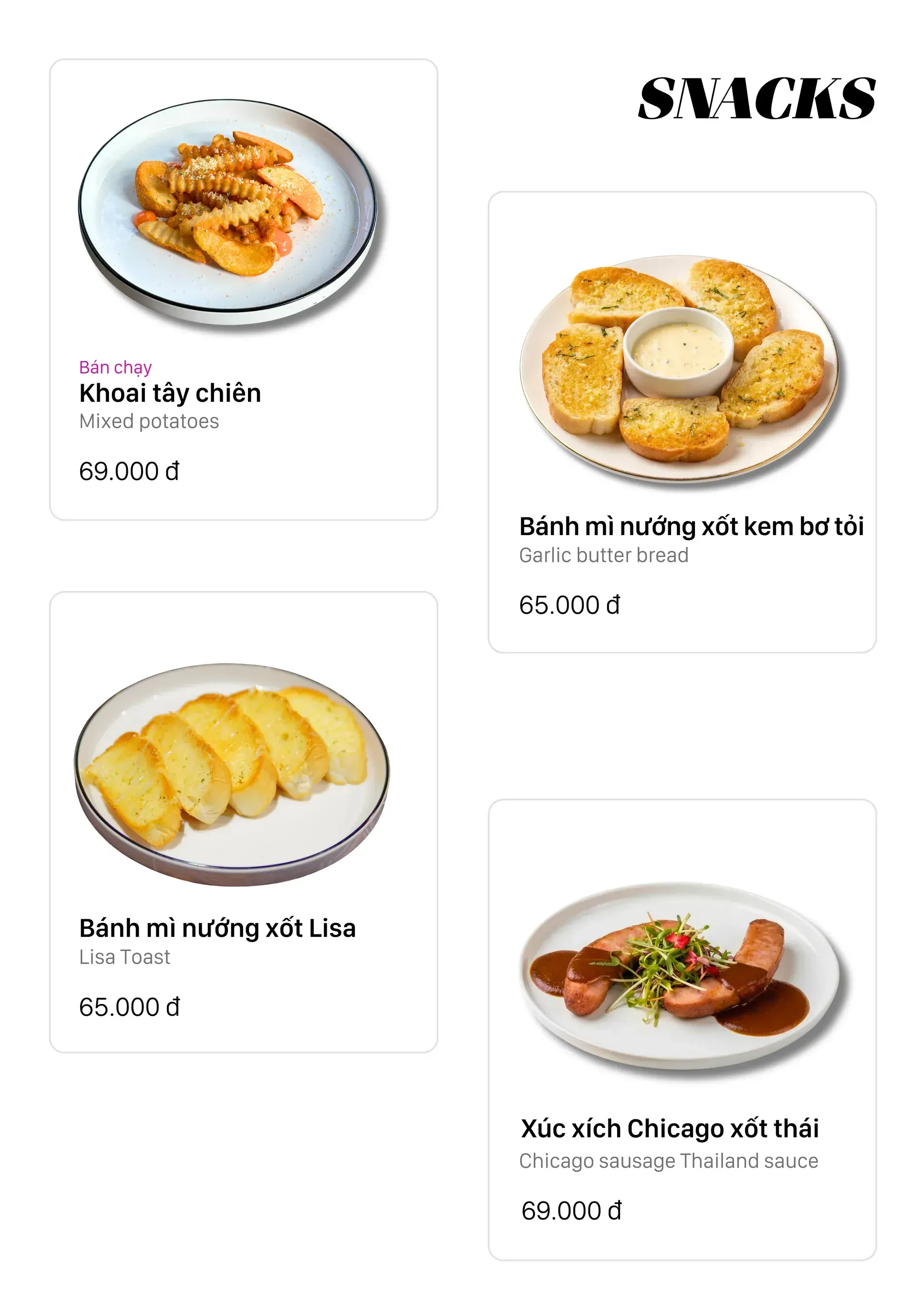 Menu Ơ Bistro Bình Thạnh — trang 6