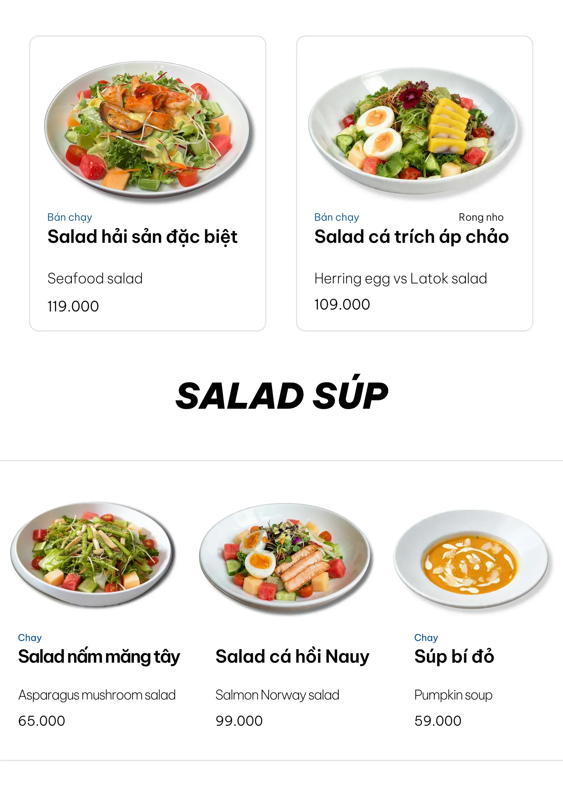 Menu Ơ Bistro Thủ Đức — trang 6