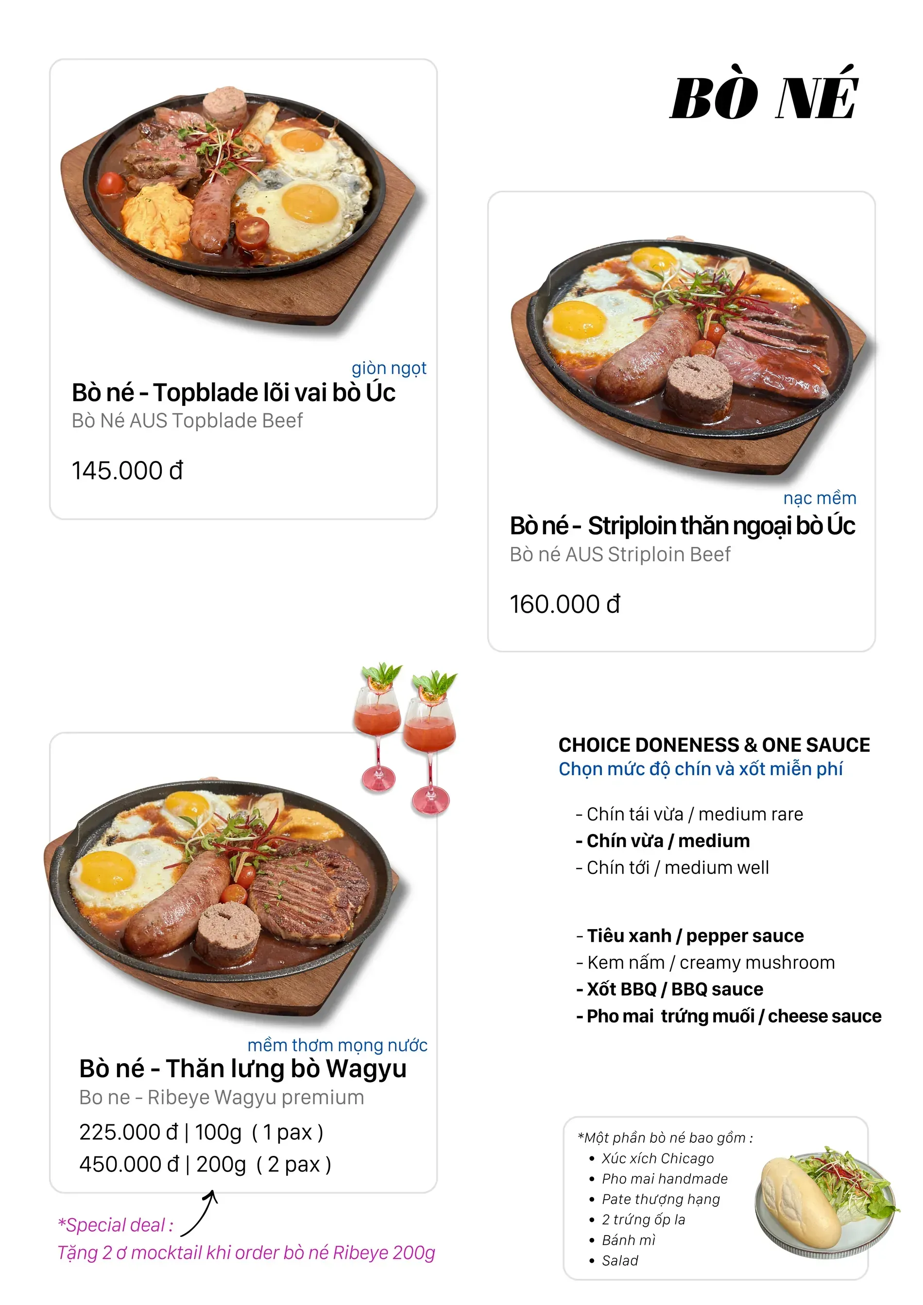 Menu Ơ Bistro Bình Thạnh — trang 8