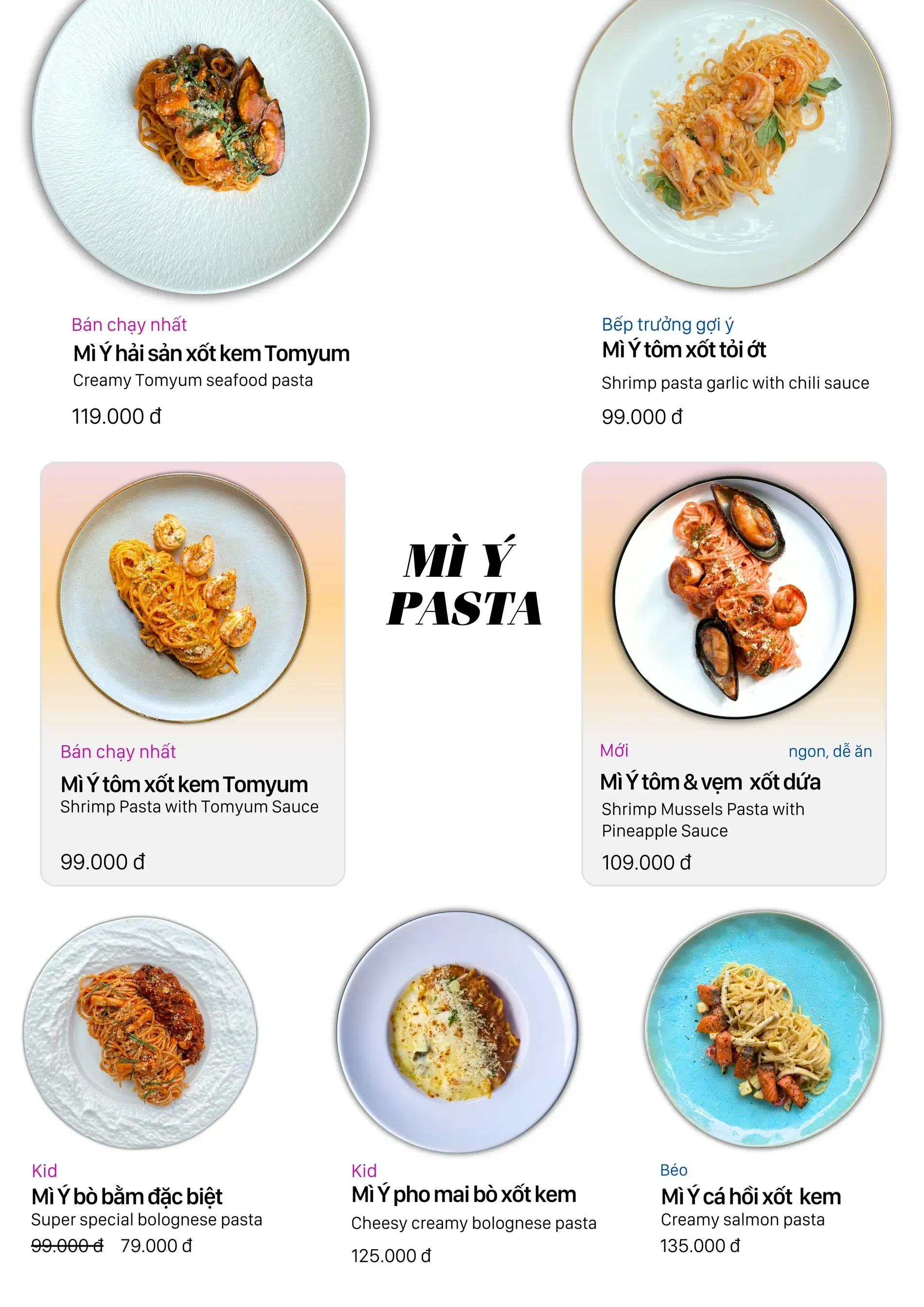 Menu Ơ Bistro Thủ Đức — trang 9