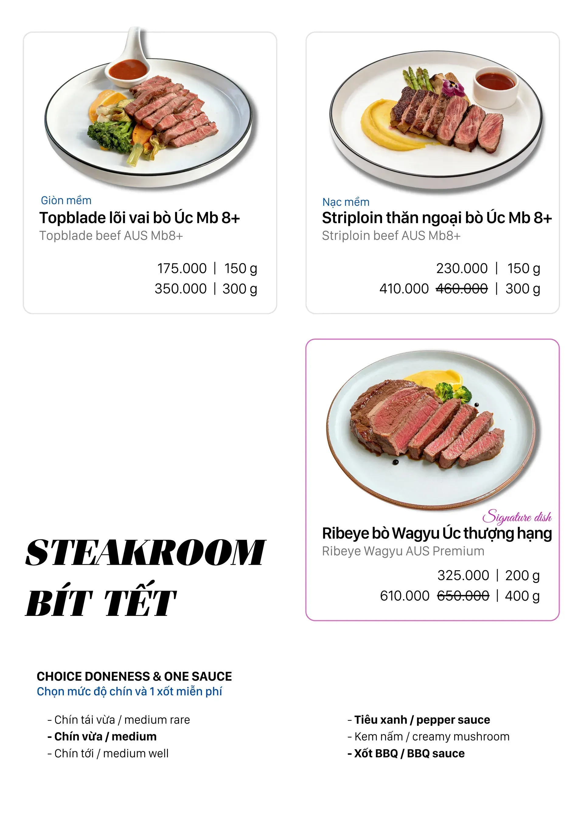 Menu Ơ Bistro Bình Thạnh — trang 9