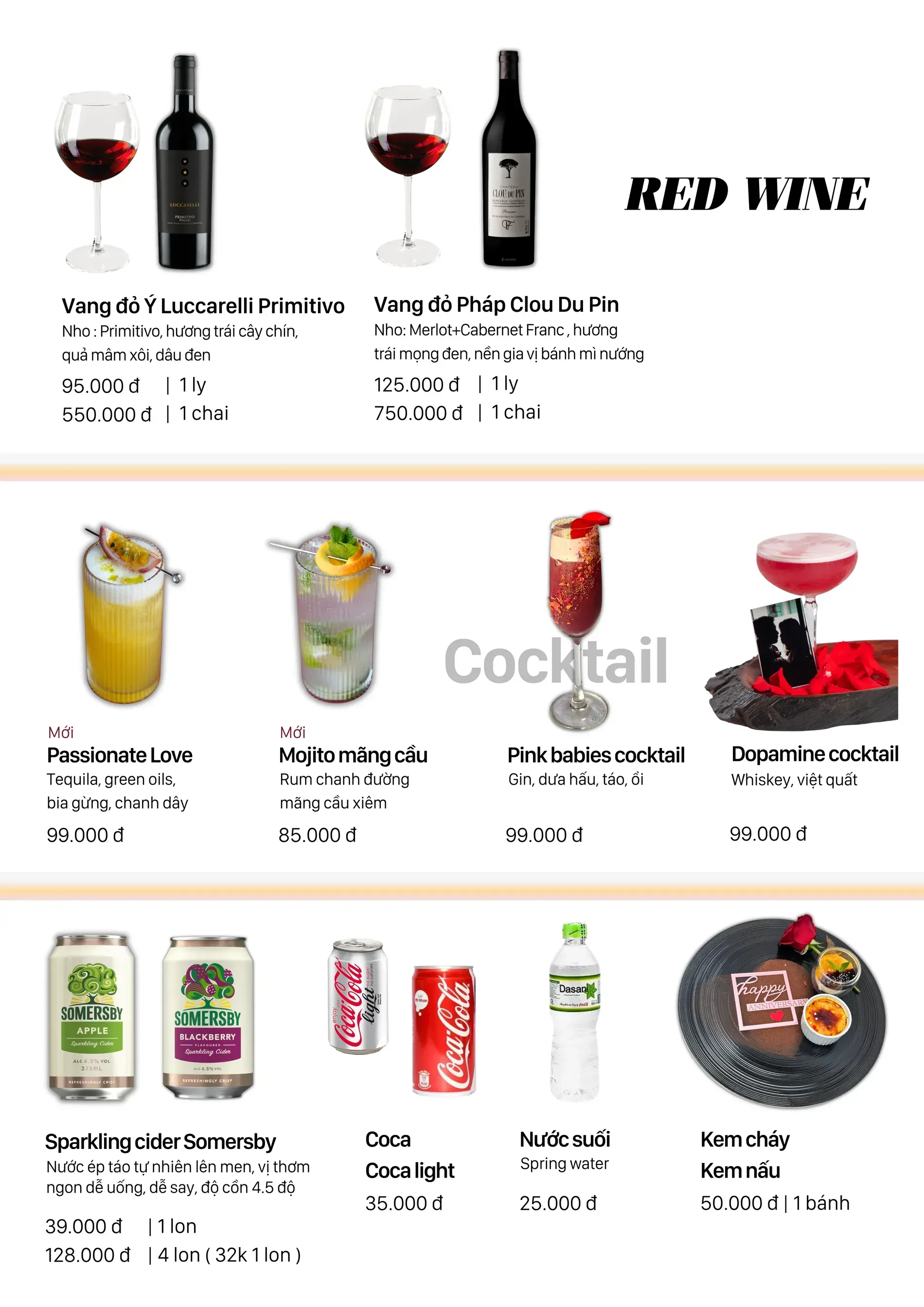Menu Ơ Bistro Thủ Đức — trang 12