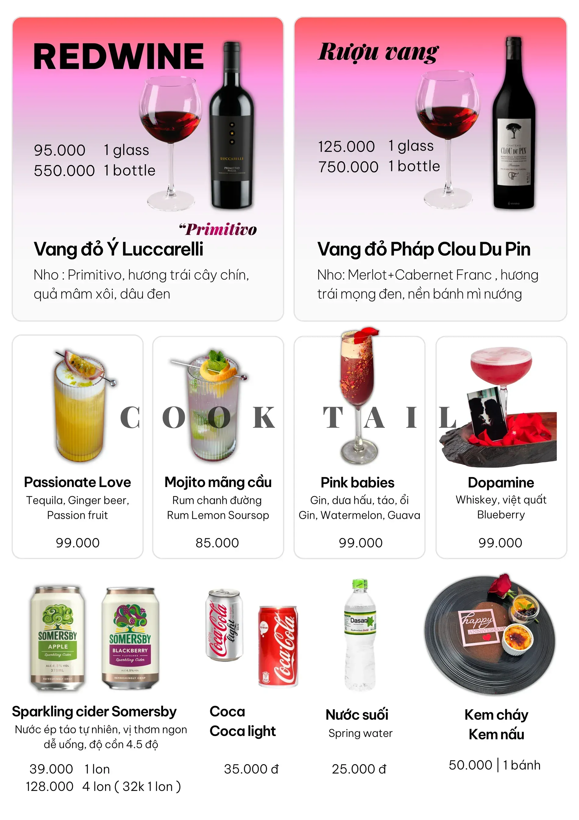 Menu Ơ Bistro Thủ Đức — trang 13