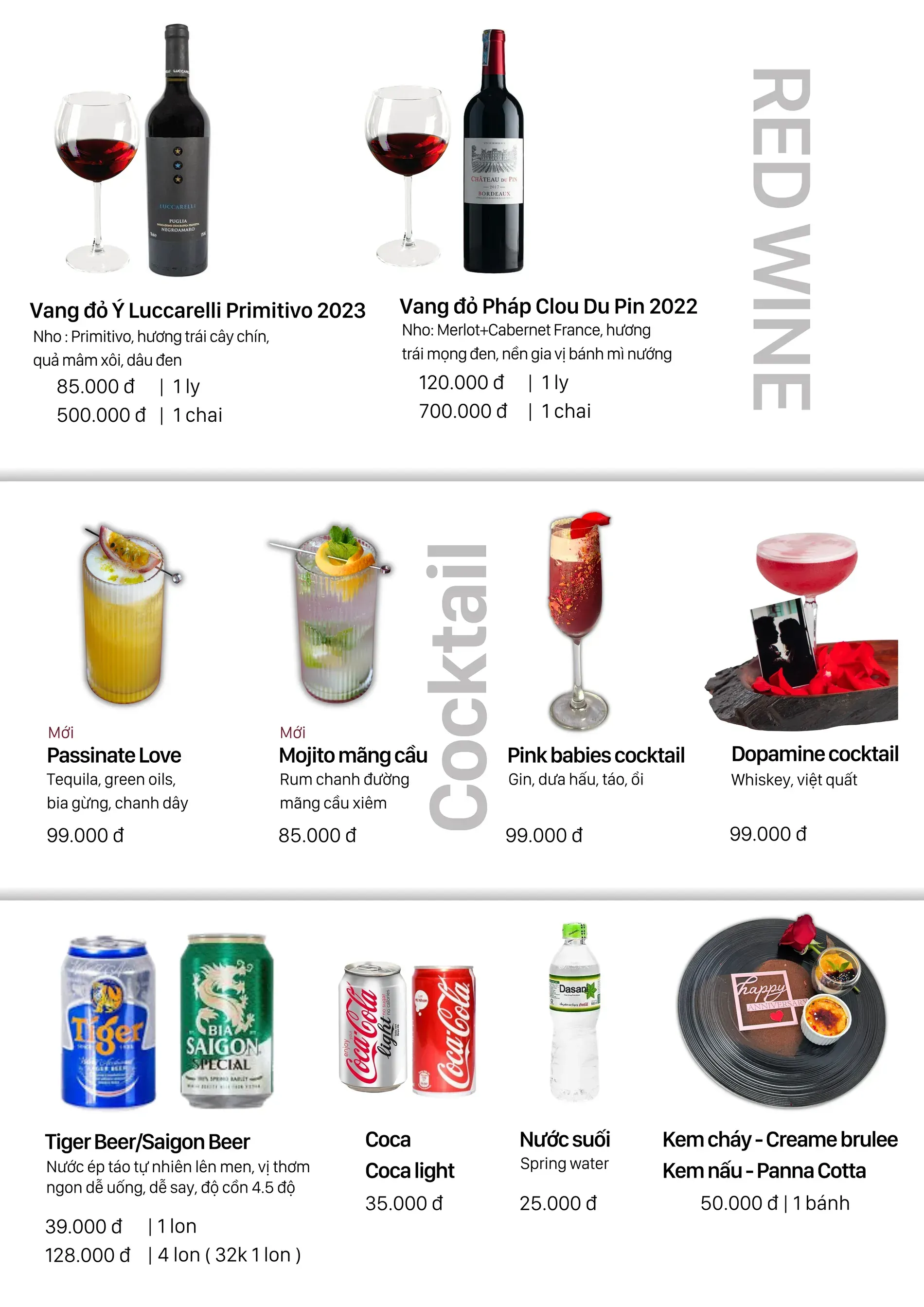 Menu Ơ Bistro Bình Thạnh — trang 14